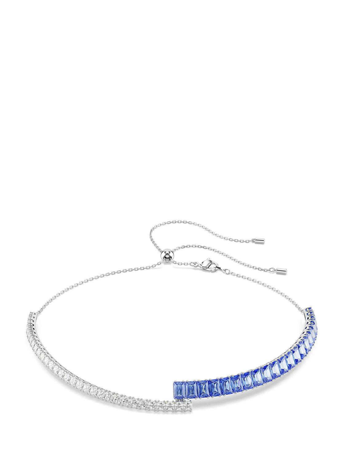 Swarovski Matrix Blu Rhs Kadın Choker Kolye 5722464