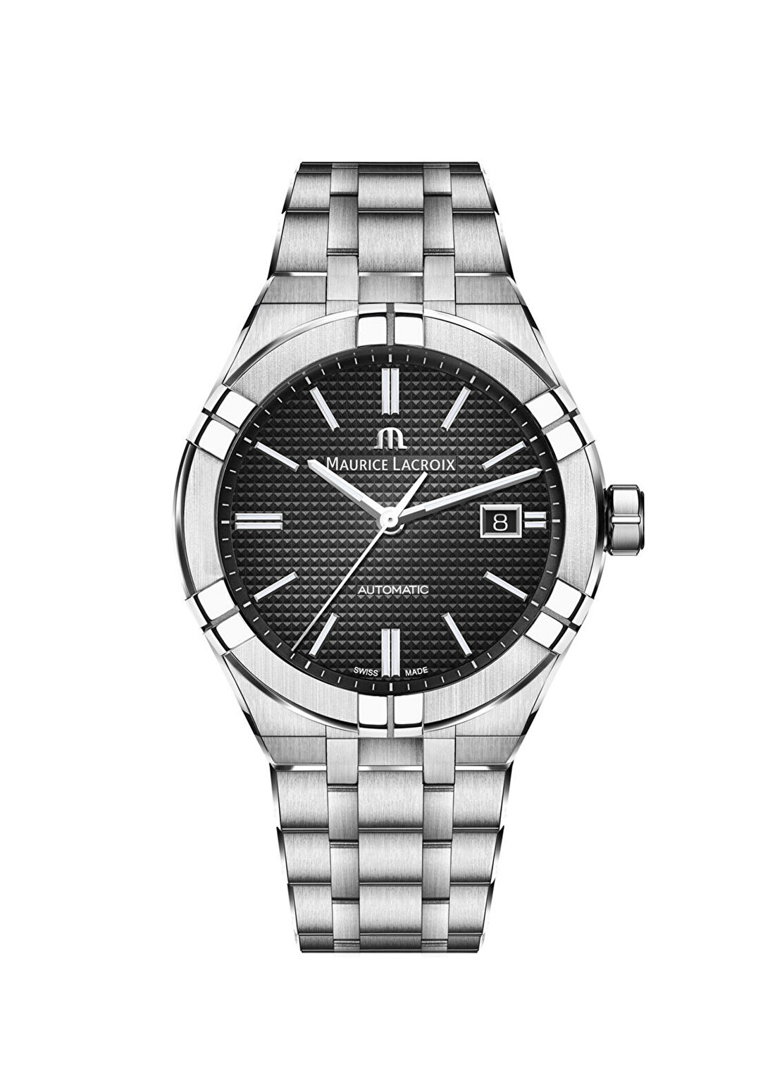 Maurice Lacroix ML-AI6008SS002330-1 Metalik Gri Erkek Kol Saati