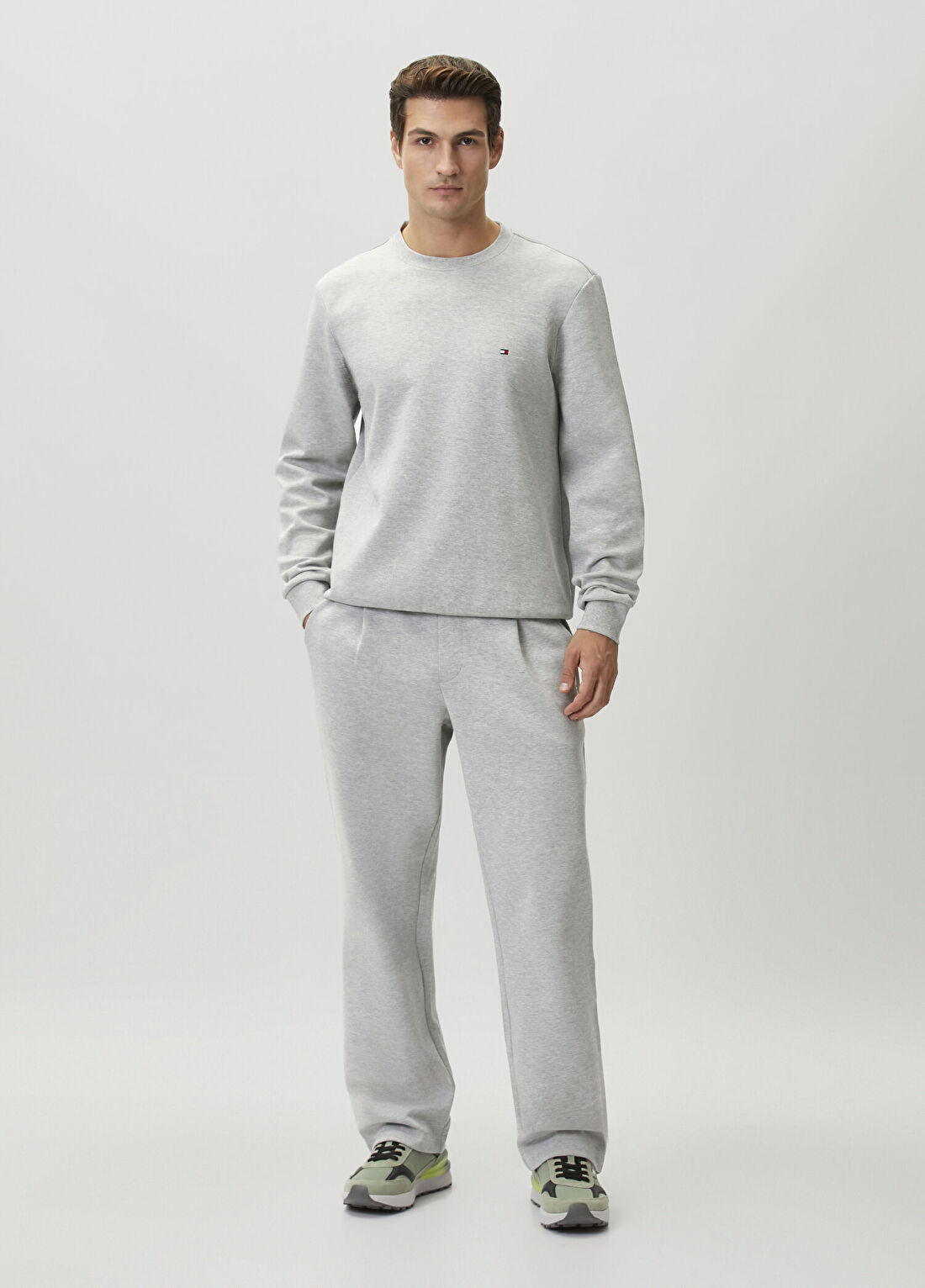 Tommy Hilfiger Gri Eşofman Altı