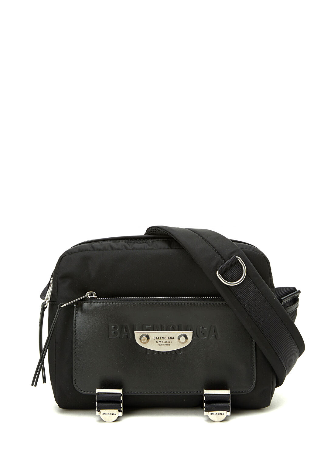 Balenciaga Sleek Siyah Erkek Çapraz Çanta