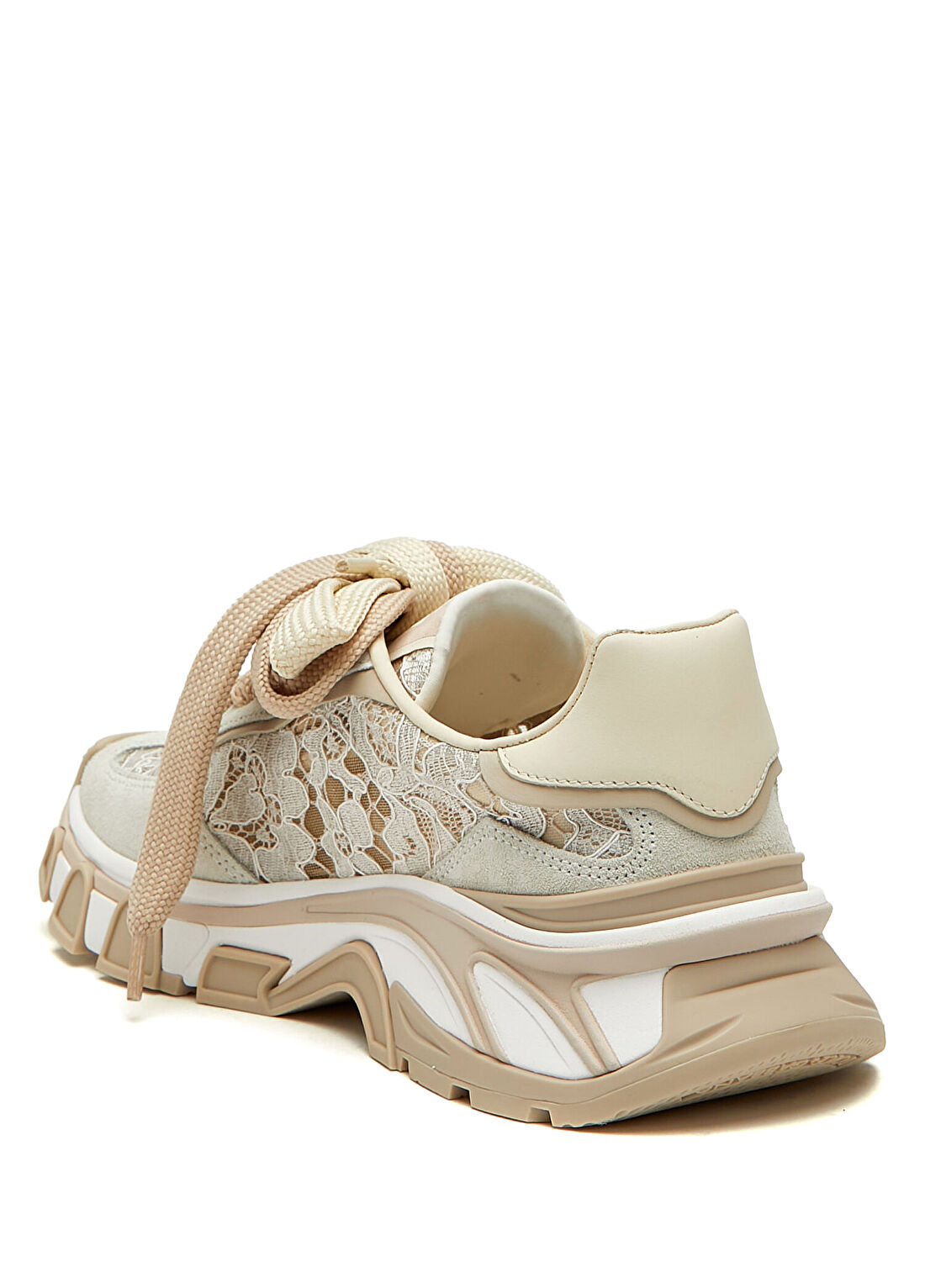 Dolce&Gabbana DG Country Road Kahve Beyaz Kadın Sneaker görsel 3