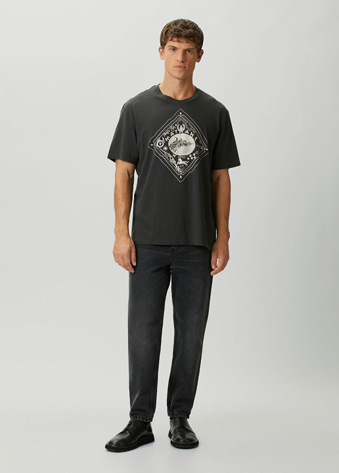 Marant Rodeo Antrasit T-shirt görsel 2