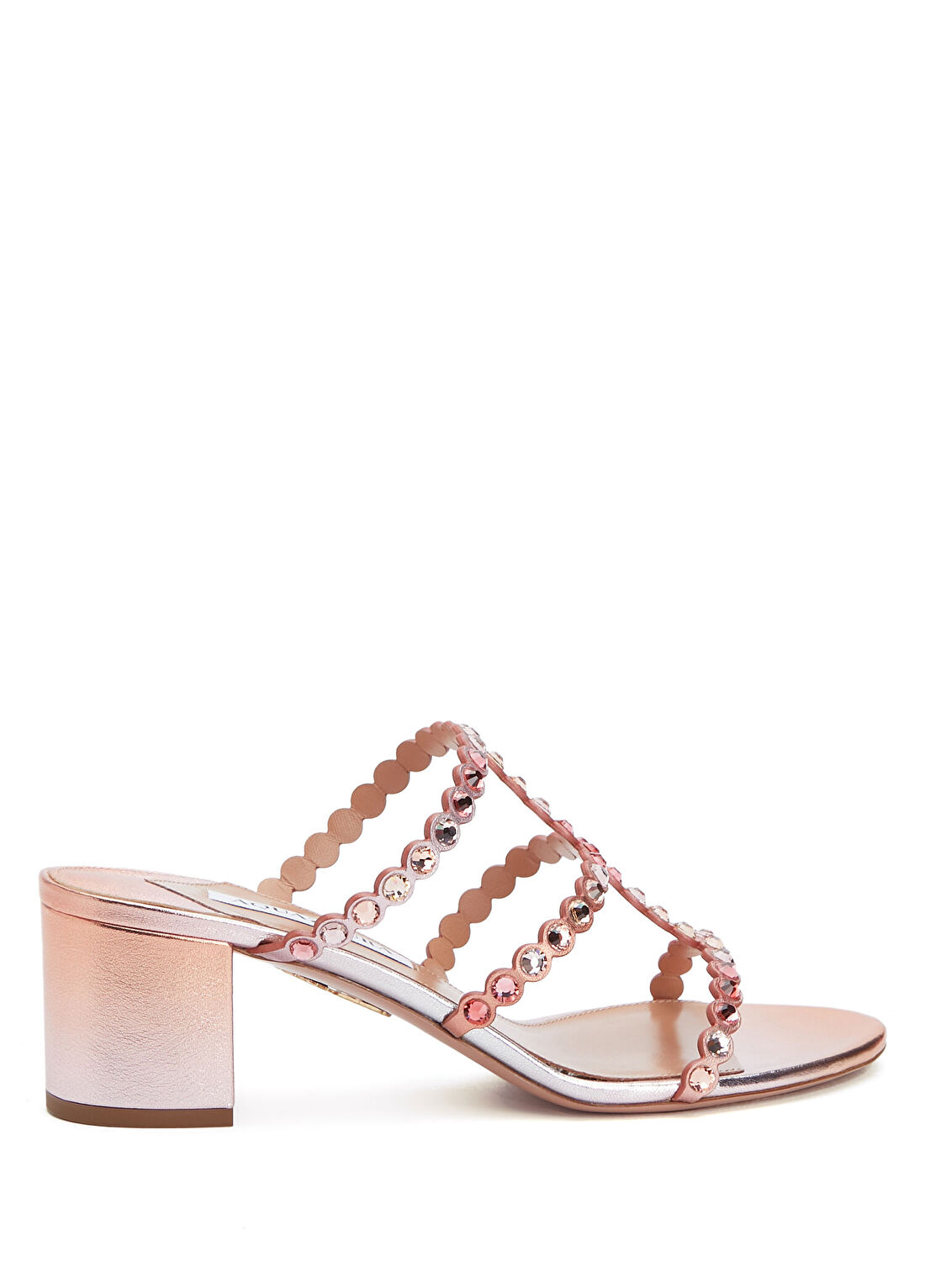 Aquazzura Tequila Açık Pembe Kadın Deri Sandalet