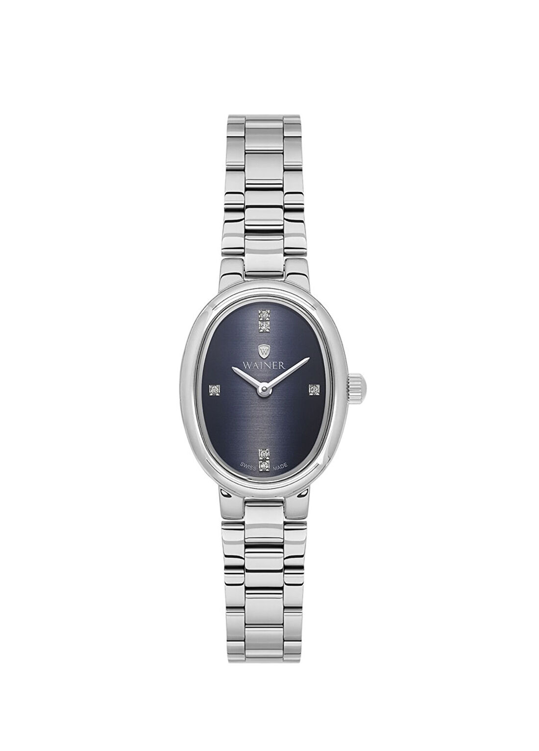 Wainer WA.18130-B Gümüş Metal Kadın Kol Saati