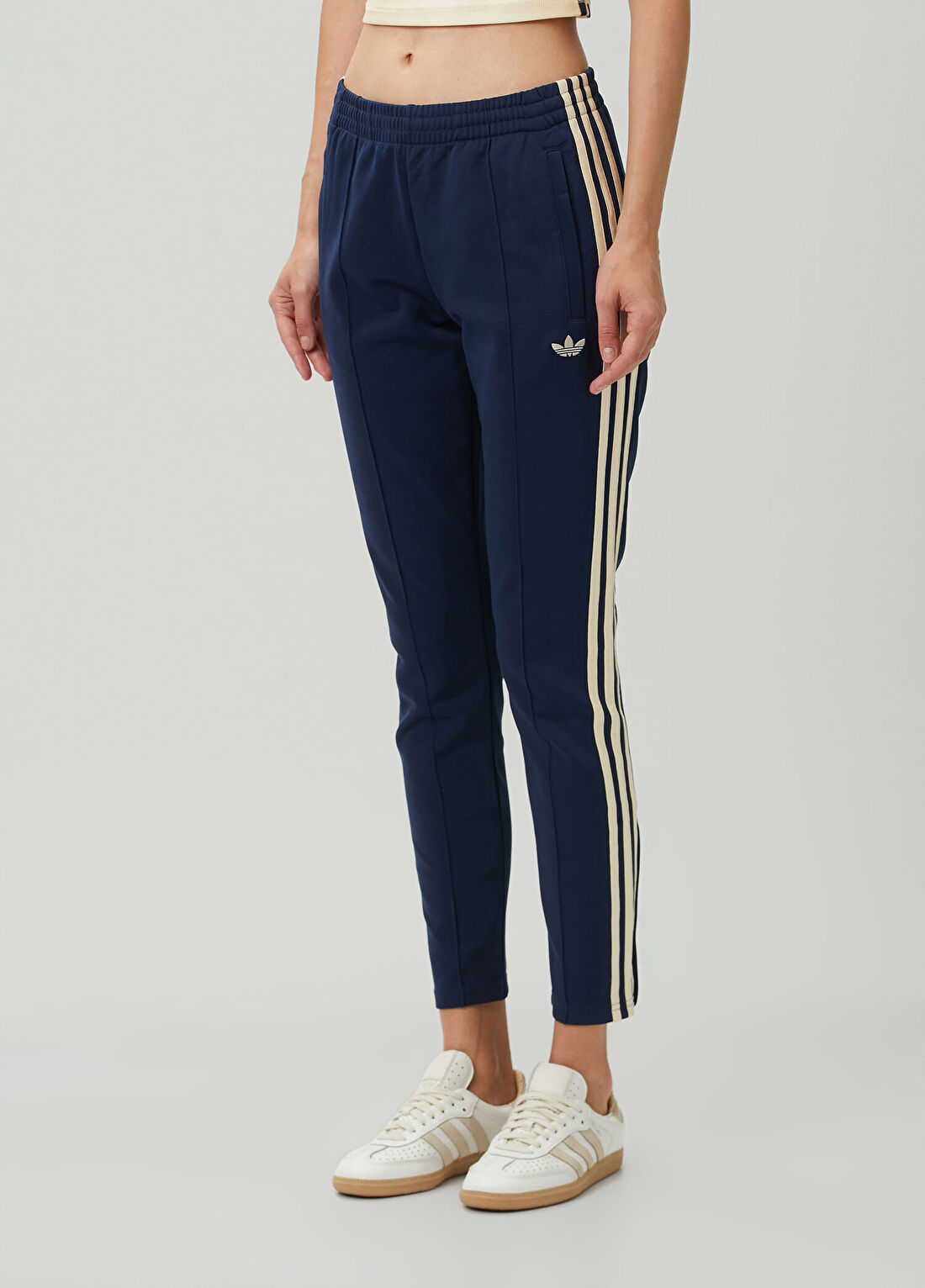 Adidas SST Classic Lacivert Eşofman Altı görsel 3