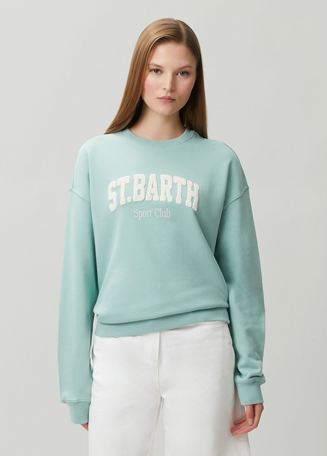 MC2 (Saint Barth) Stardust Yeşil Sweatshirt görsel 3