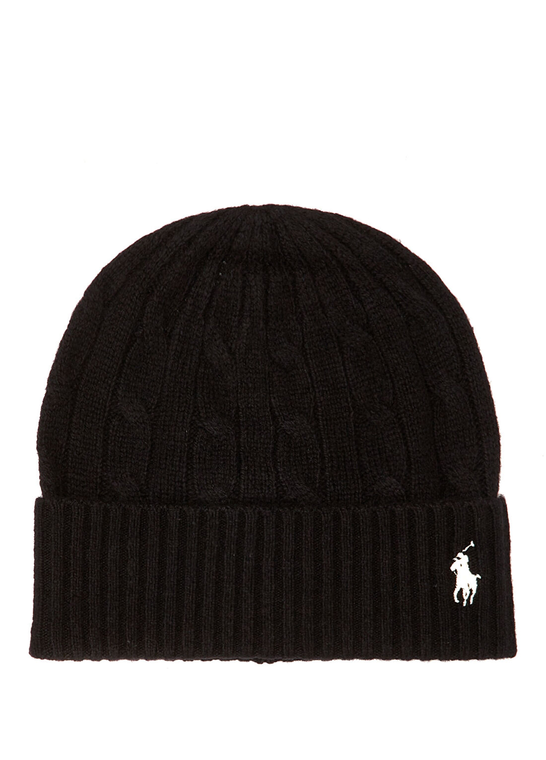 Polo Ralph Lauren Siyah Kadın Yün Bere