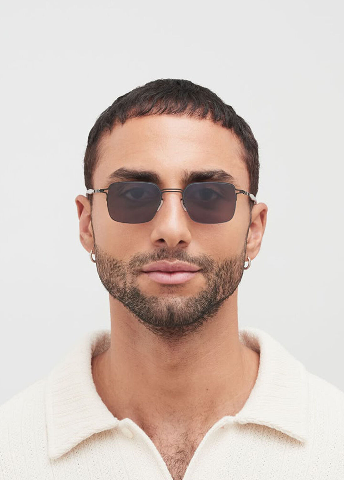 Mykita Alcot 002 Siyah Titanyum Unisex Güneş Gözlüğü görsel 4