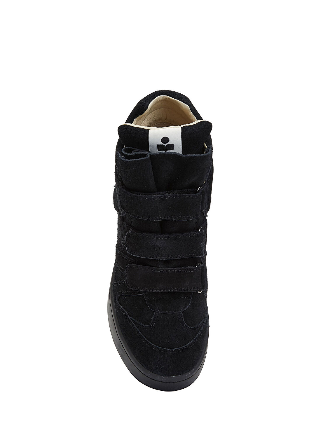 Isabel Marant IM3 Siyah Kadın Süet Sneaker görsel 4
