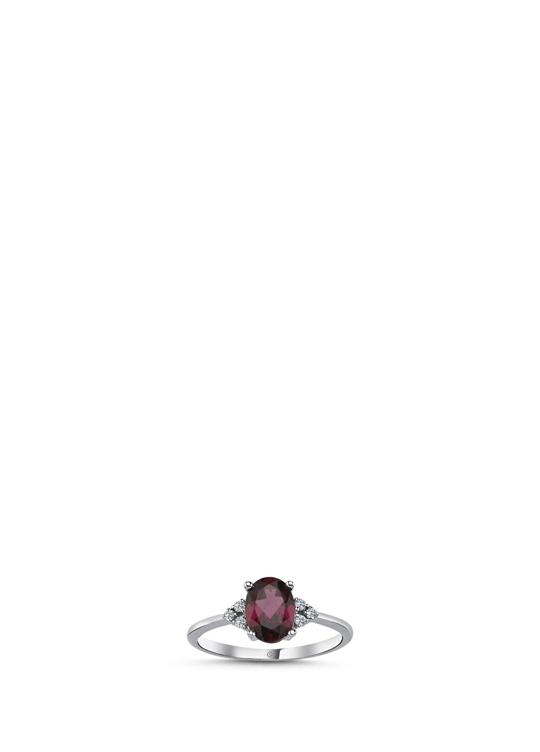 Safir Mücevher Hazine Radolite Pırlanta 14 Ayar White Gold Kadın Altın Yüzük