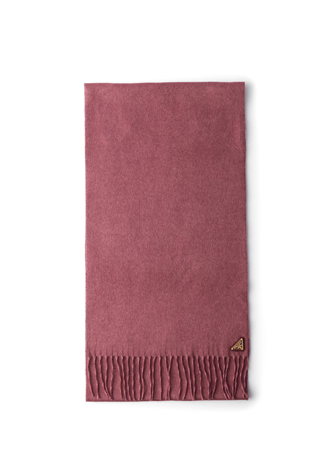 Prada Pembe İpek ve Kaşmir Kadın Atkı