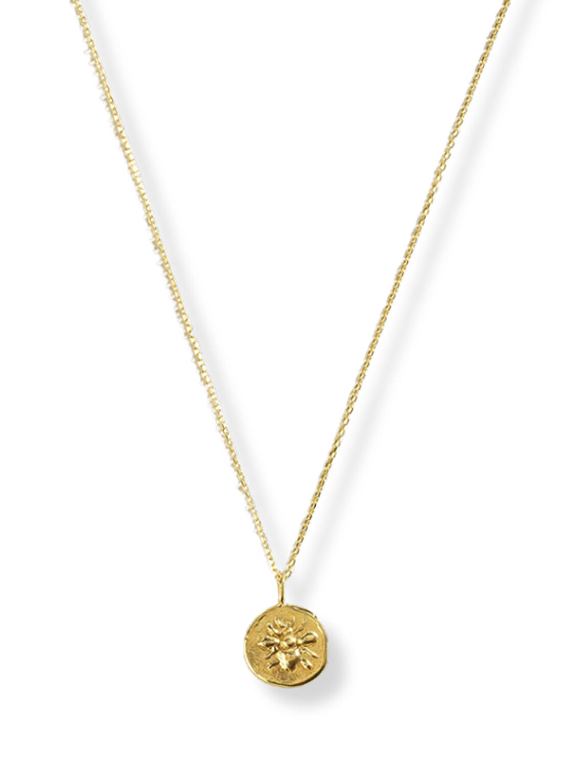 Besign Jewellery Mini Arı Bronz Üzeri Altın Kaplama Kadın Kolye