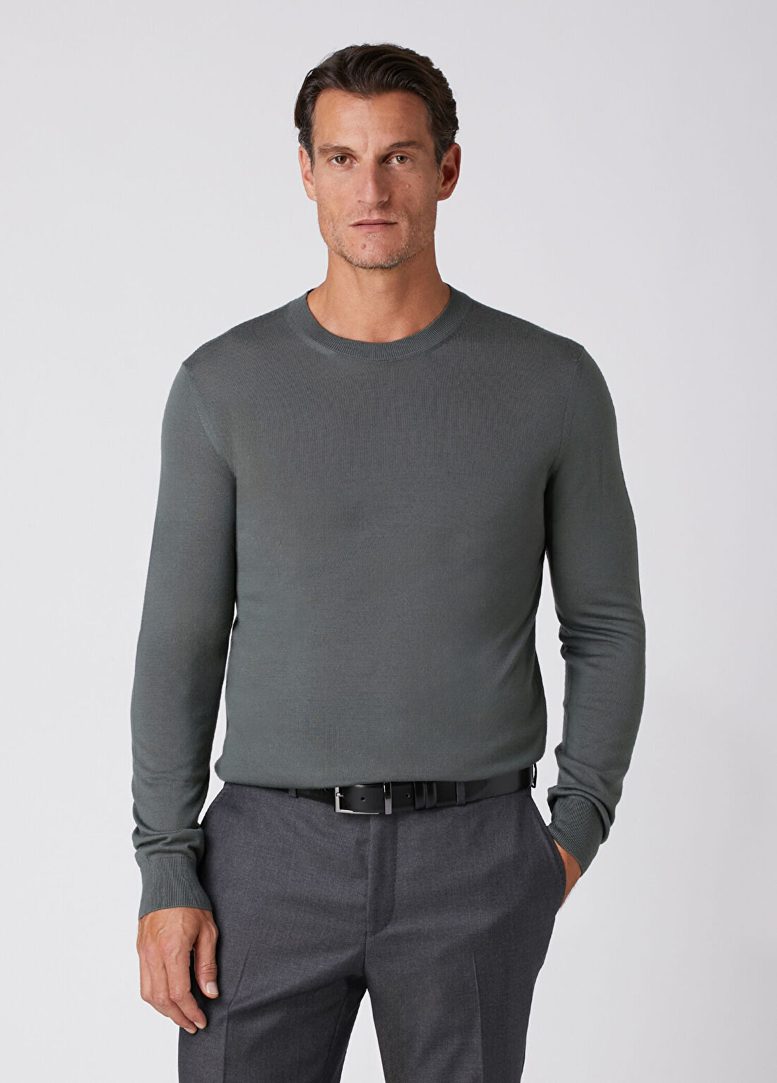 Beymen Collection Yeşil Yün Kazak