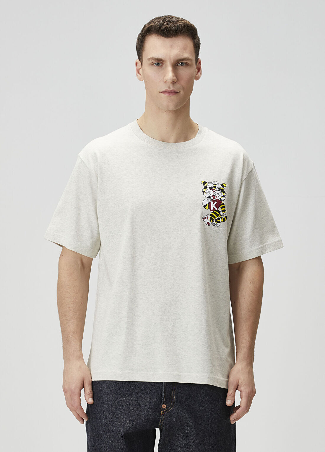 Kenzo Wild Tiger Açık Gri T-shirt