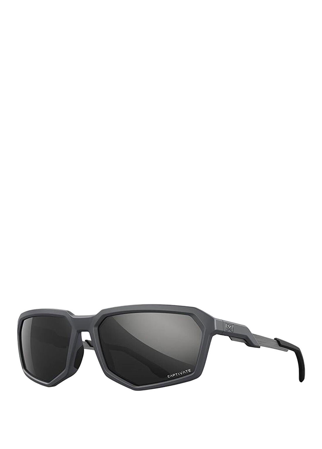 Wiley X Recon Captivate Polarize Gri Unisex Güneş Gözlüğü