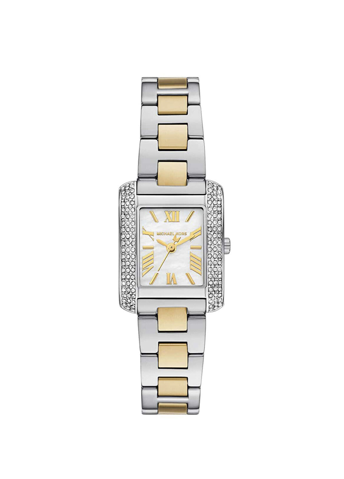 Michael Kors MK4882 Altın Rengi Metalik Gri Çelik Kadın Kol Saati