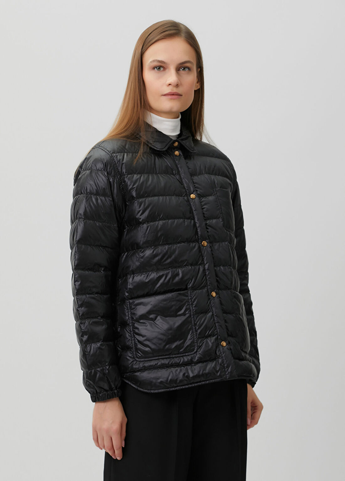 Moncler Siyah Ceket görsel 3