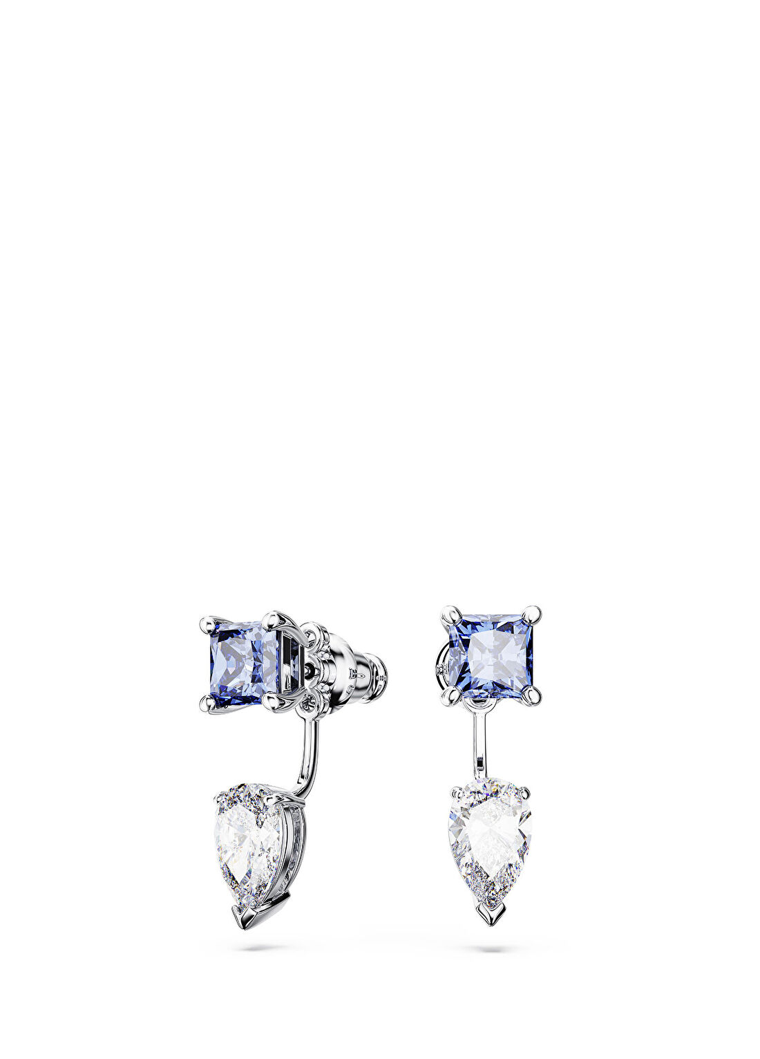 Swarovski Mesmera Pe Jckt Blu Rhs Kadın Küpe