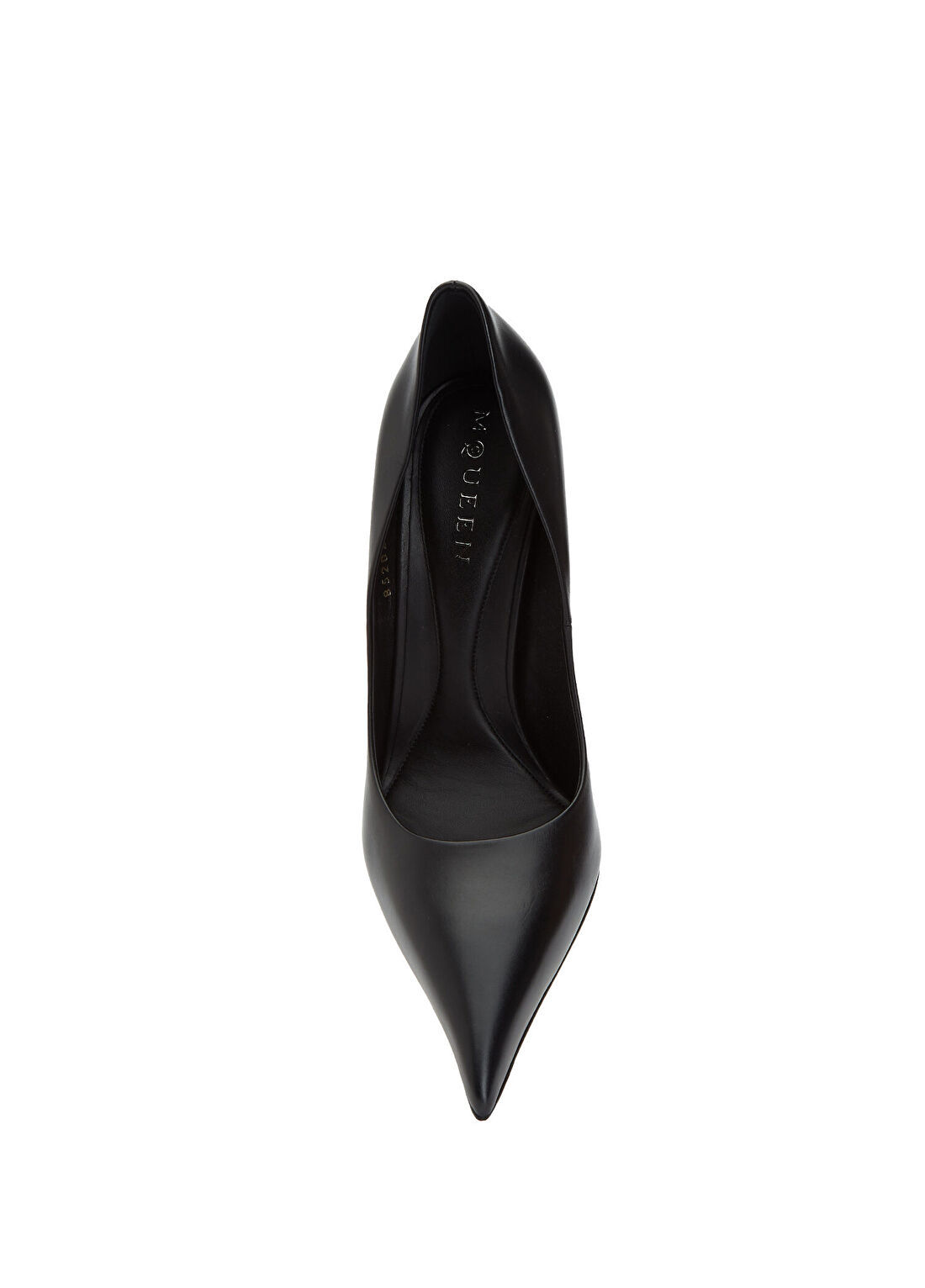 McQueen Siyah Deri Stiletto görsel 4