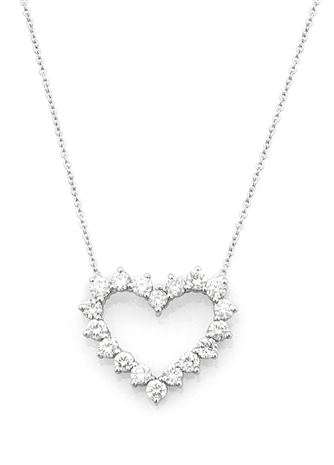 New Heritage Jewellery Kalp Pırlantalı Kadın Altın Kolye