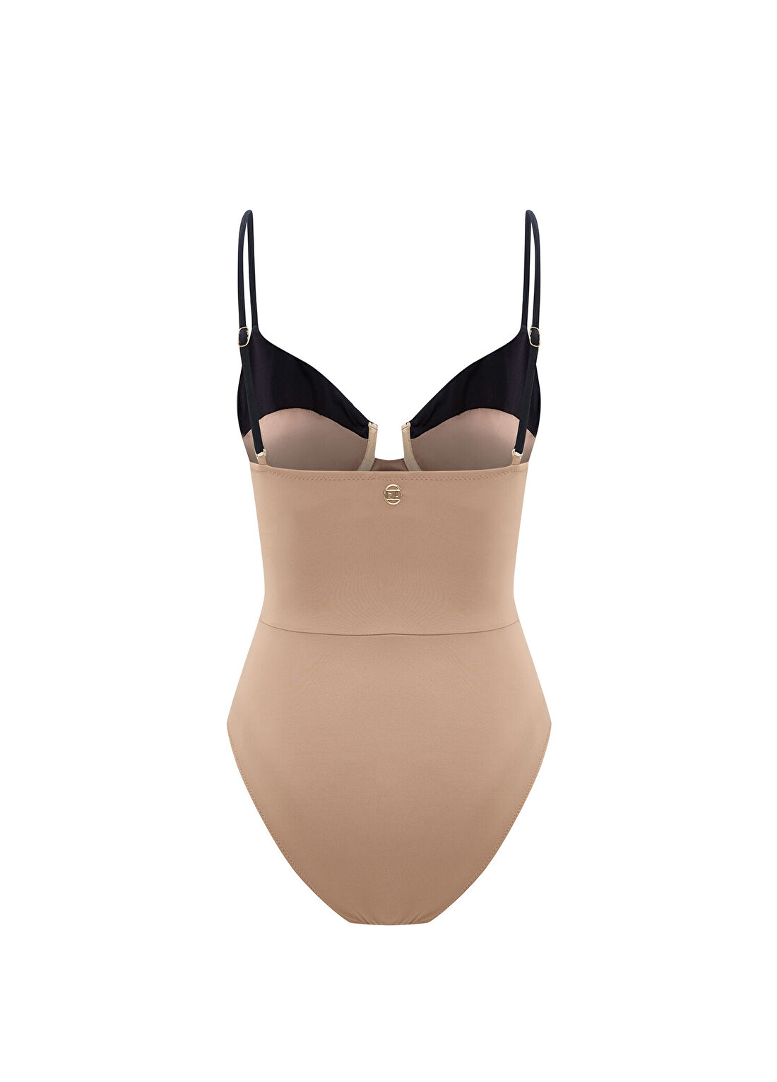 Bia Swimwear Auresea Mocha Çift Renk Balenli Kadın Mayo görsel 2