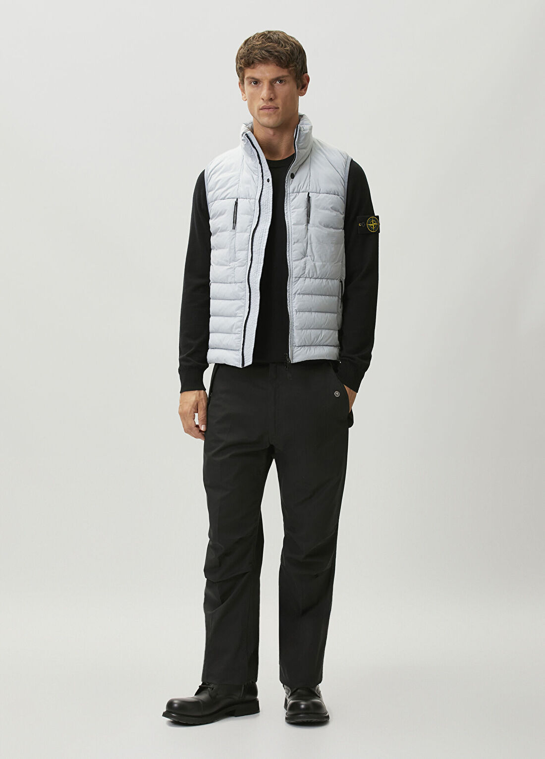 Stone Island Seamless Tunnel Açık Mavi Yelek görsel 2