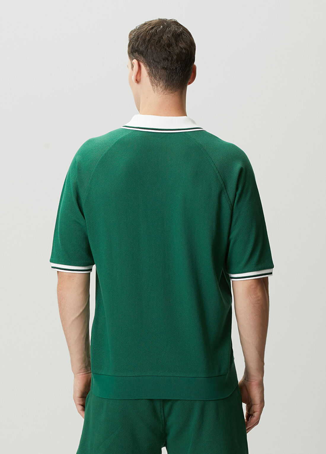 Polo Ralph Lauren Yeşil Polo Yaka T-shirt görsel 4