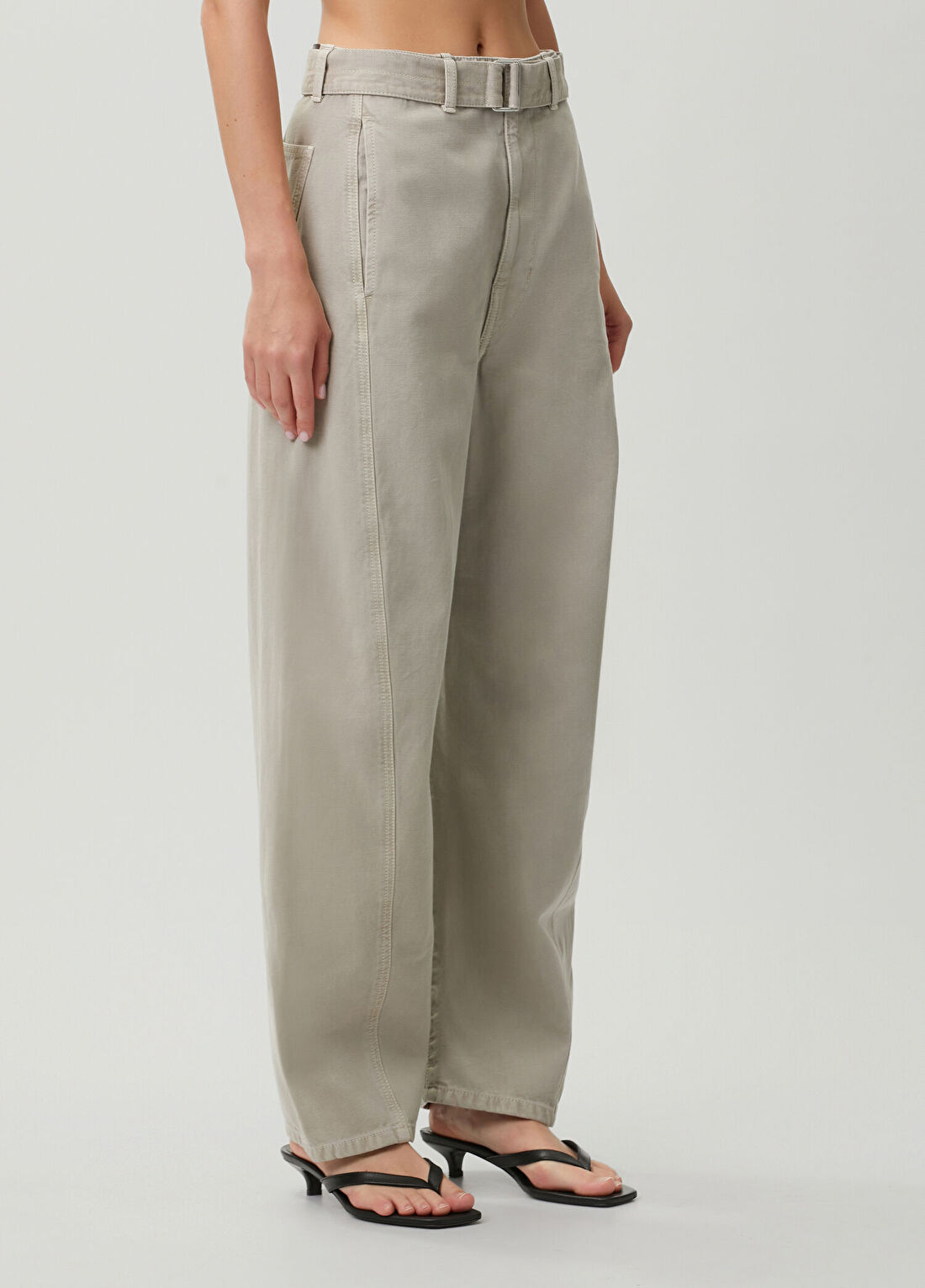 Lemaire Twisted Bej Pantolon görsel 3