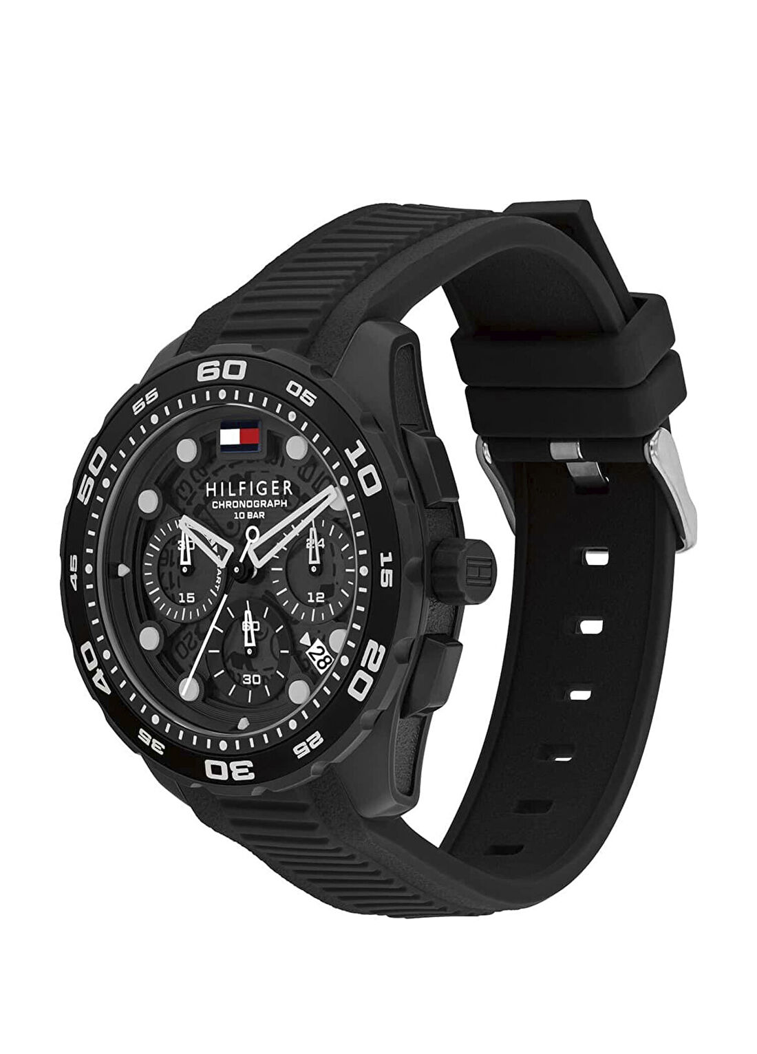 Tommy Hilfiger TH1792233 TH-Regatta Siyah Erkek Kol Saati görsel 2
