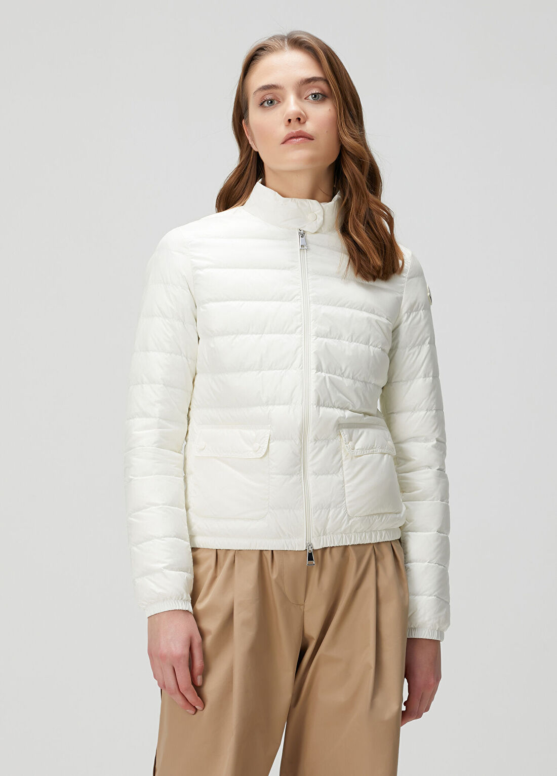 Moncler Lans Beyaz Mont görsel 3