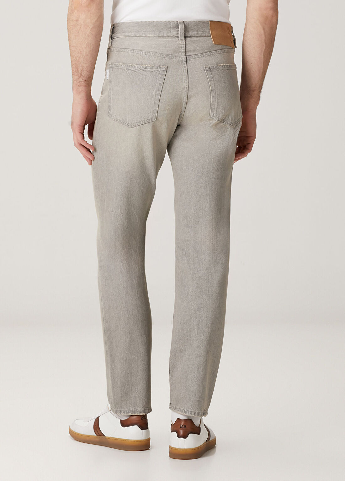 Haikure Tokyo Gri Jean Pantolon görsel 3