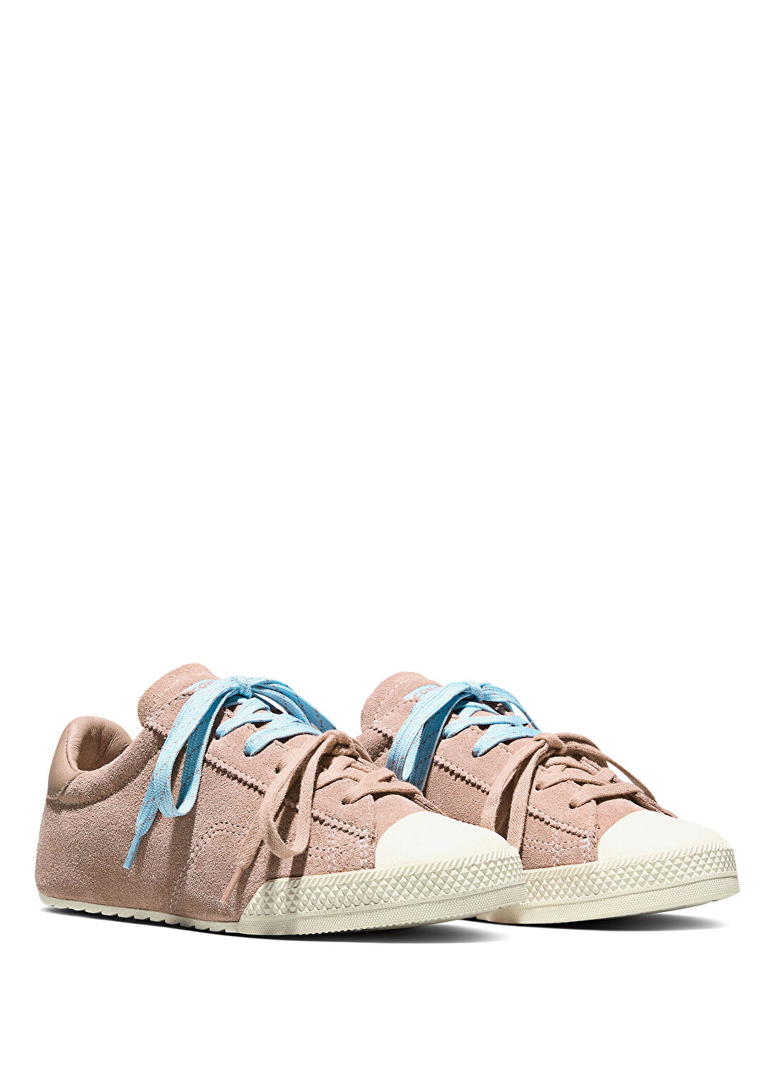 Converse Chuck Taylor LO Pembe Süet Kadın Sneaker görsel 2
