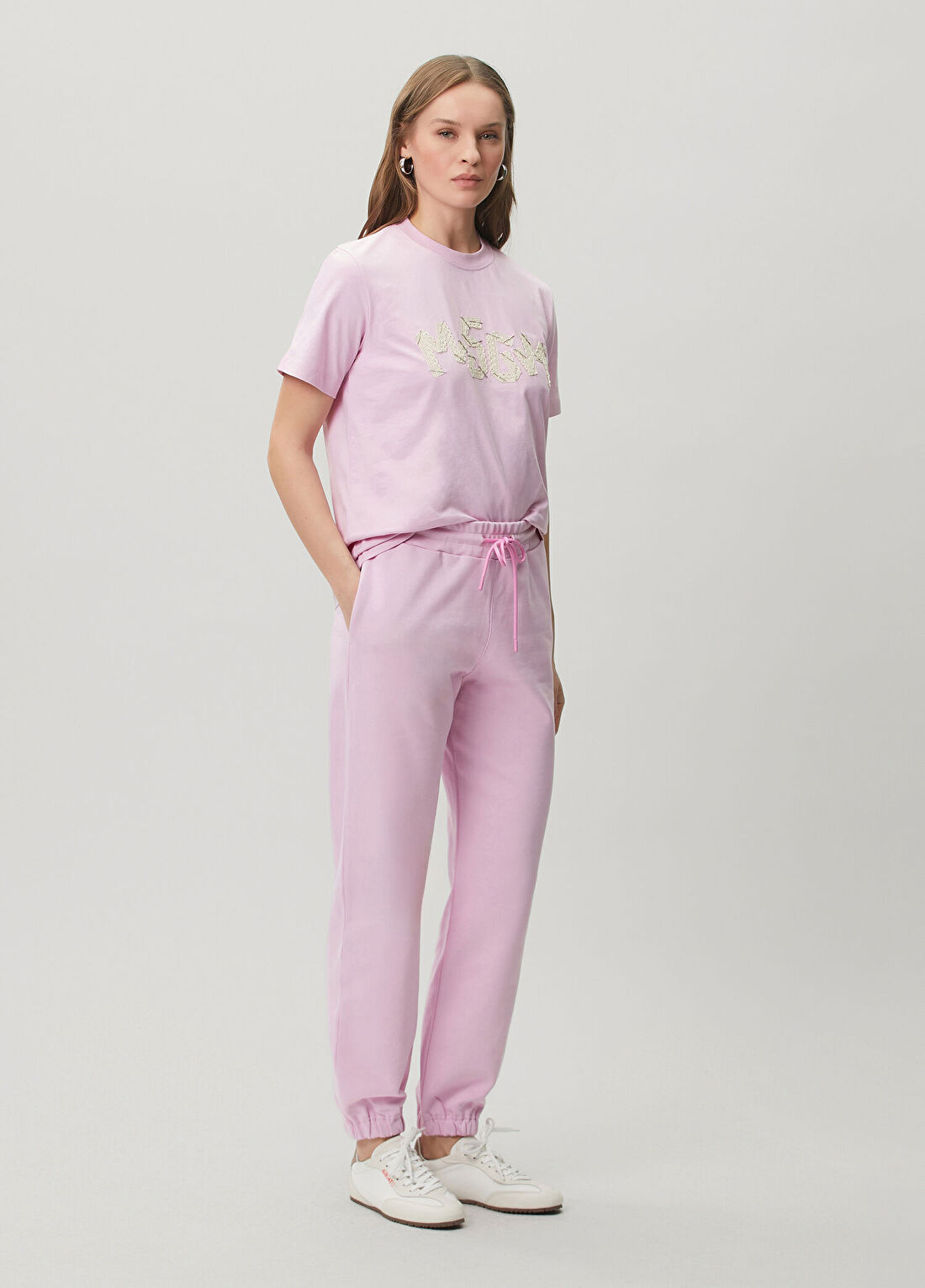 Msgm Pembe Eşofman Altı