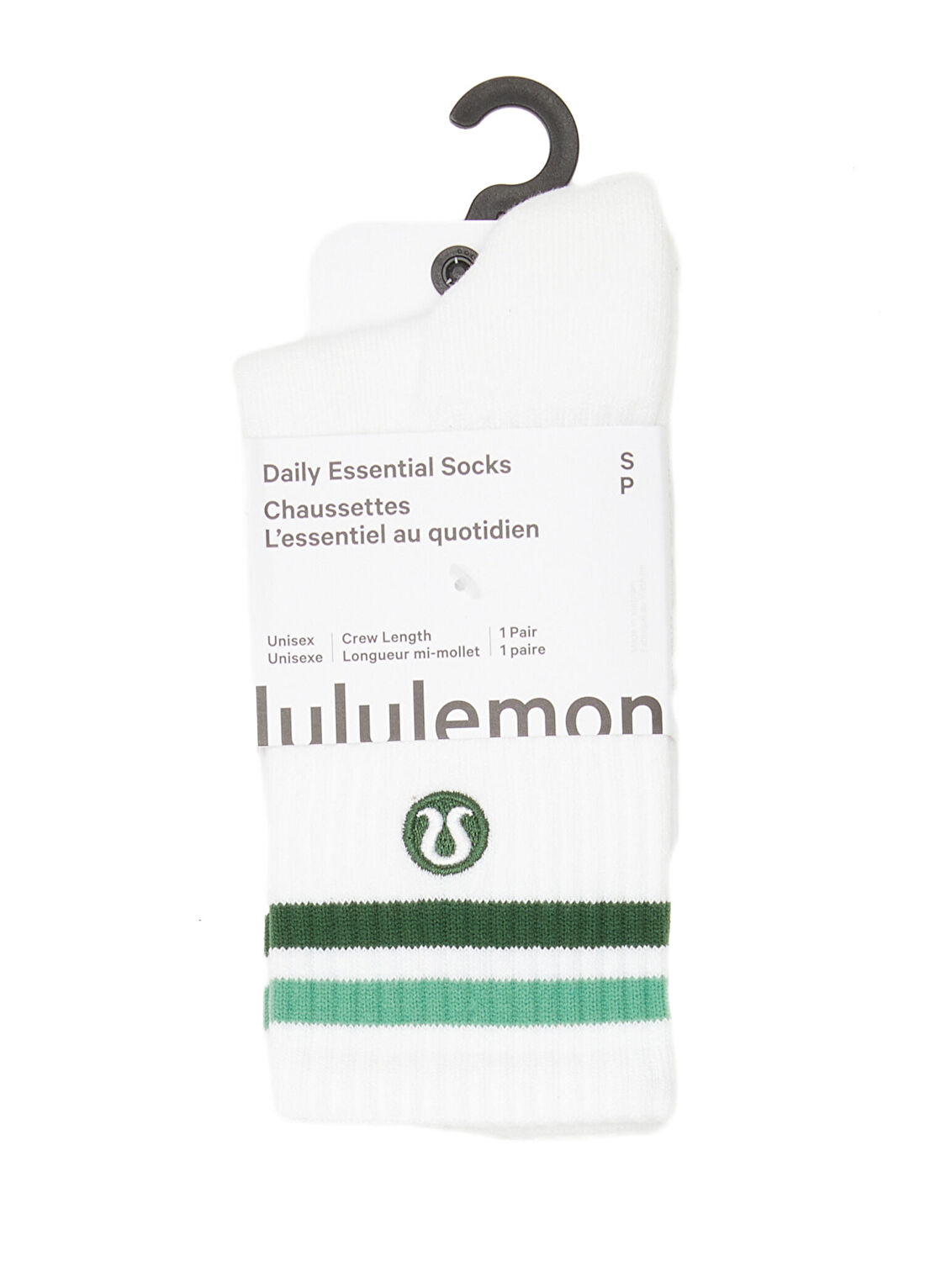lululemon Daily Essential Beyaz Kadın Çorap