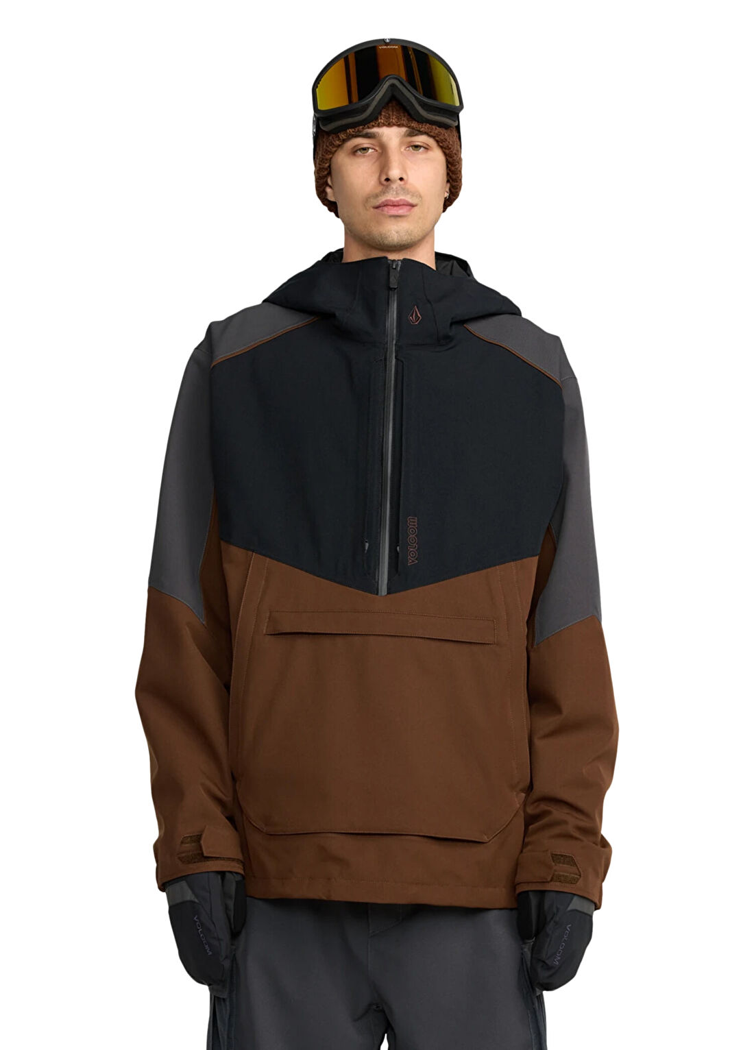 Volcom Brighton Po Brn Kahverengi Erkek Snowboard Mont