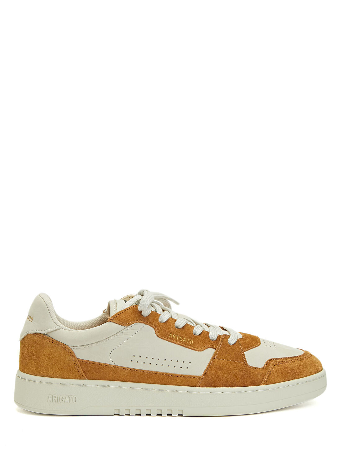 Axel Arigato Dice Lo Beyaz Camel Erkek Deri Sneaker