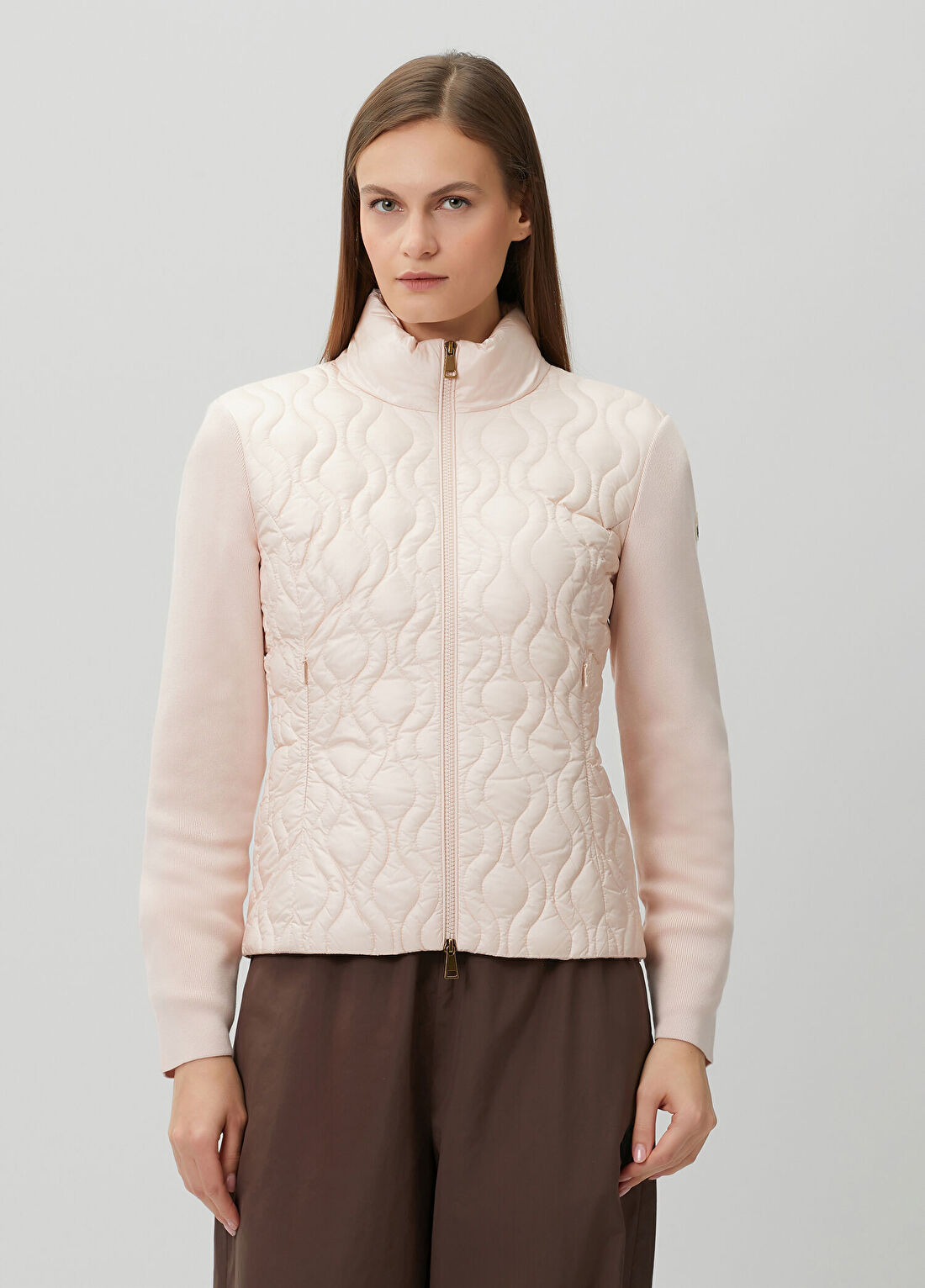 Moncler Pembe Dolgulu Ceket görsel 3