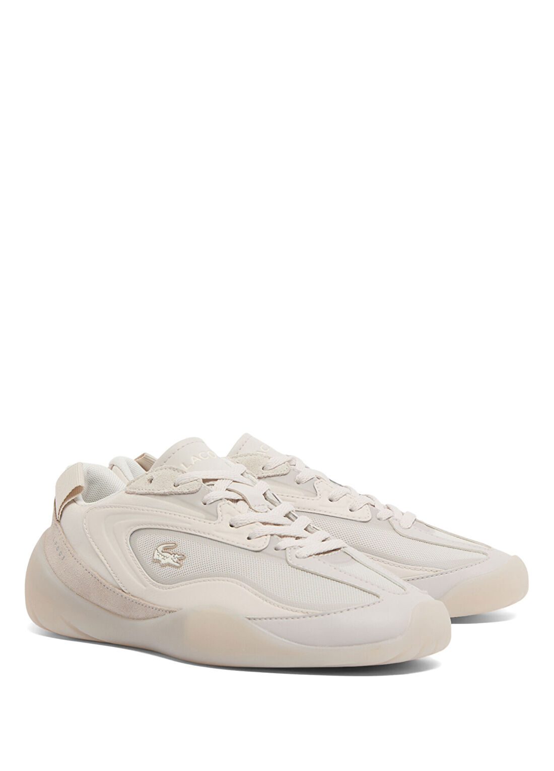 Lacoste Side Low Bej Kadın Sneaker görsel 2