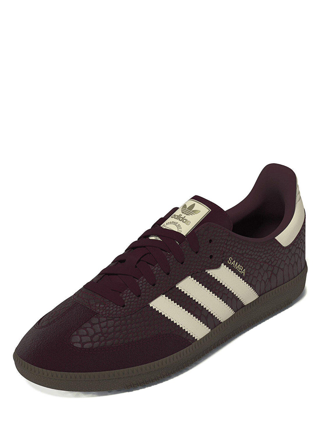 Adidas Samba OG Bordo Erkek Deri Sneaker görsel 2