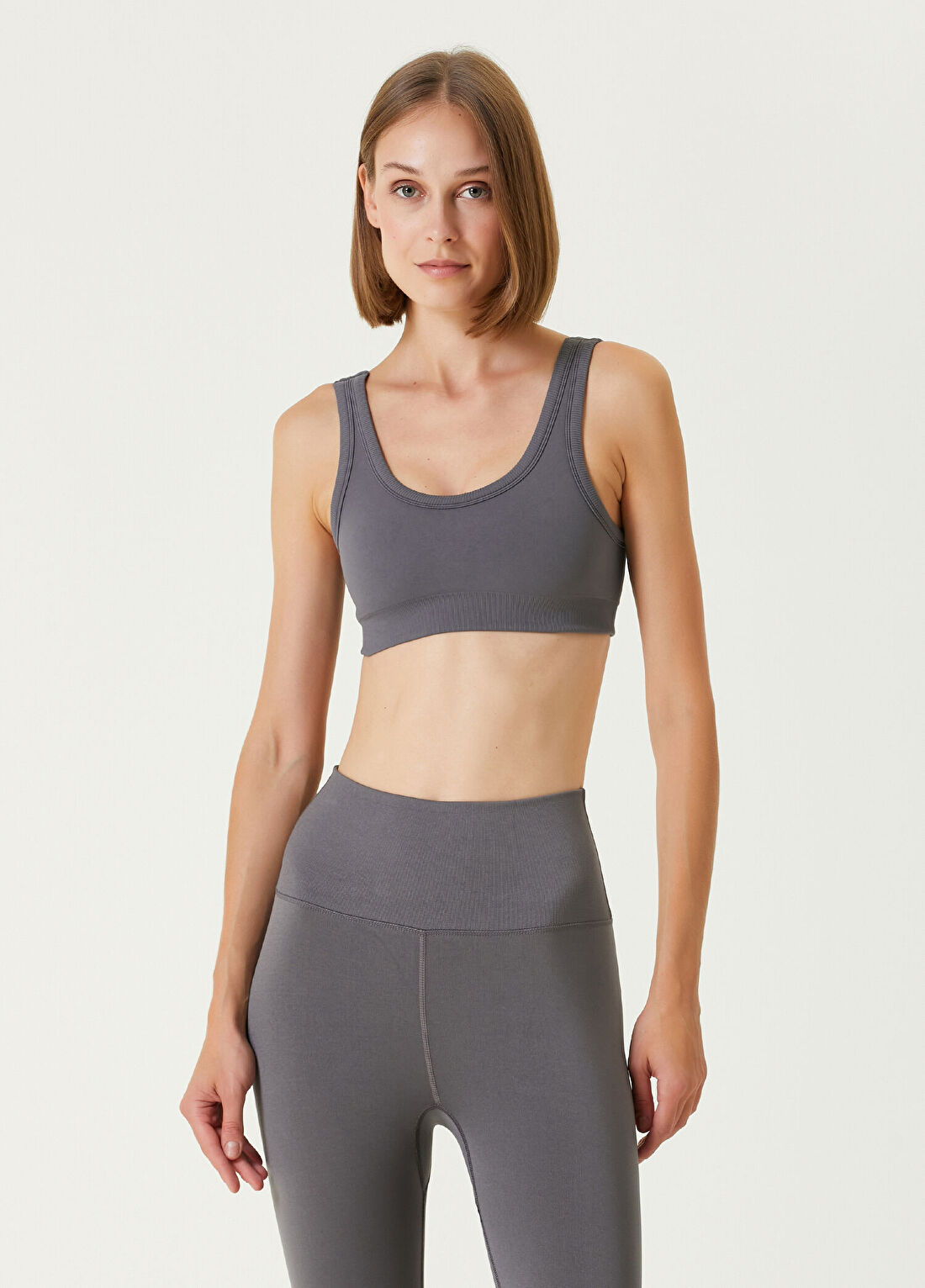 Glo Studio Nil Seamless Ash Kadın Bra Spor Sütyeni