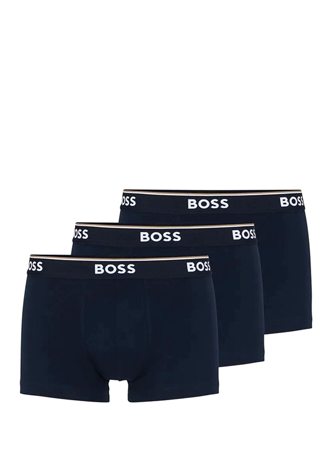 Boss Mavi 3lü Boxer Seti