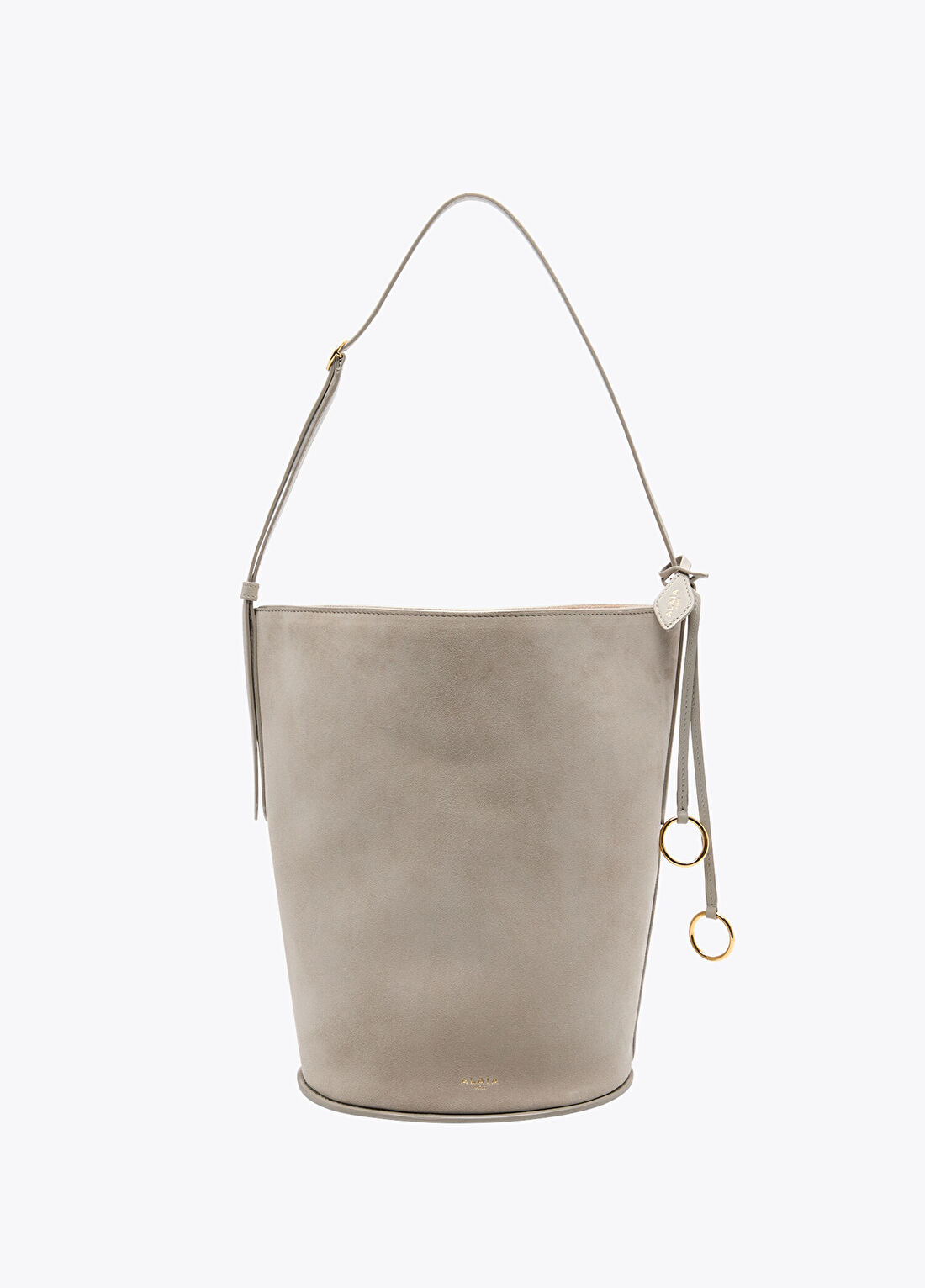 Alaïa Small Bej Kadın Nubuk Çanta