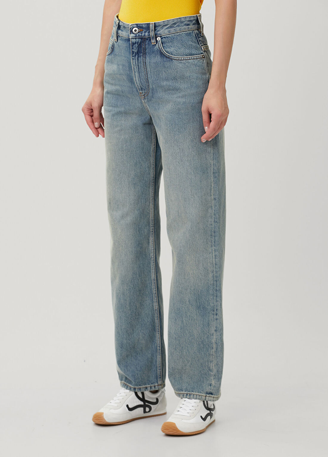 Loewe Mavi Jean Pantolon görsel 3