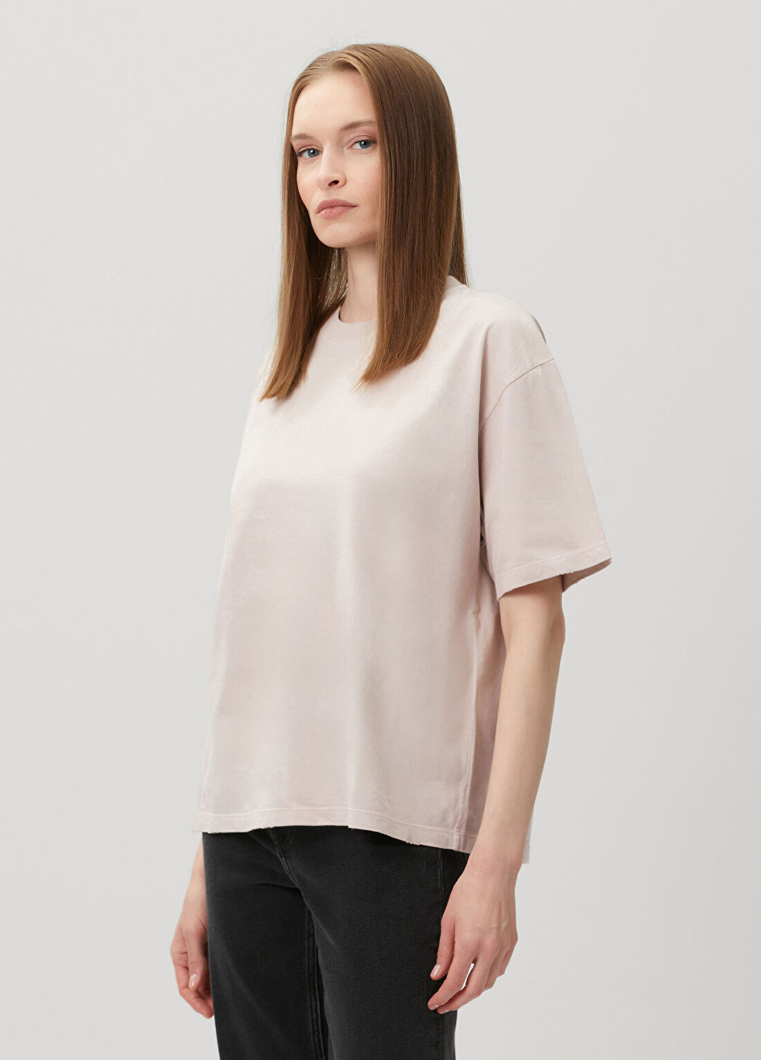 Golden Goose Pudra T-shirt görsel 3