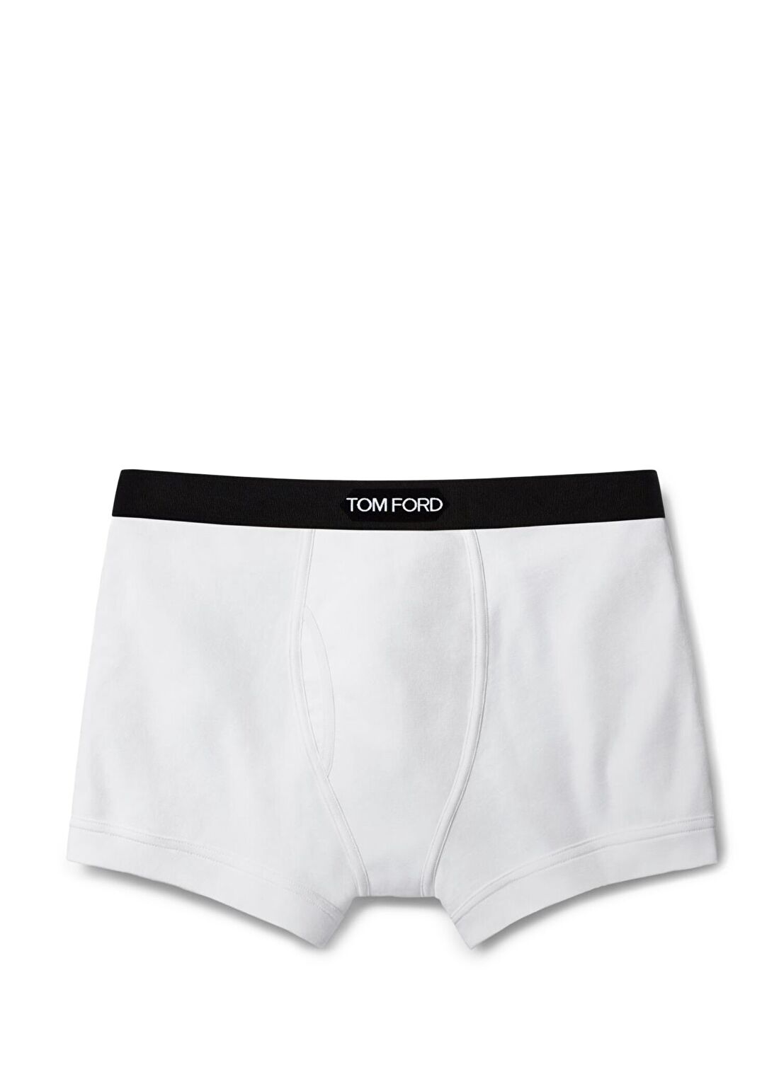 Tom Ford Beyaz Logo Bantlı Boxer