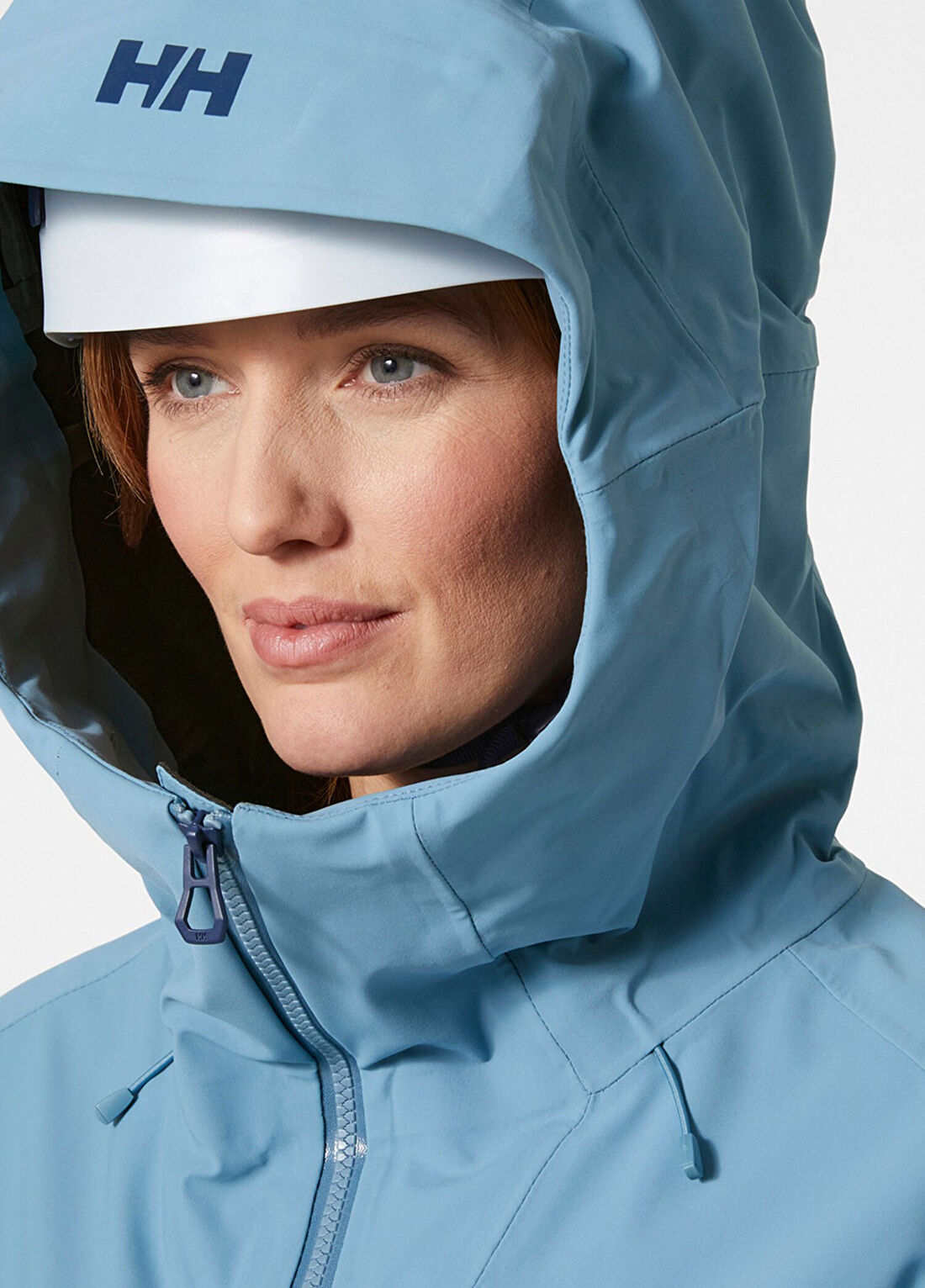 Helly Hansen W Verglas Bc Blue Fog Kapüşonlu Kadın Mont görsel 3