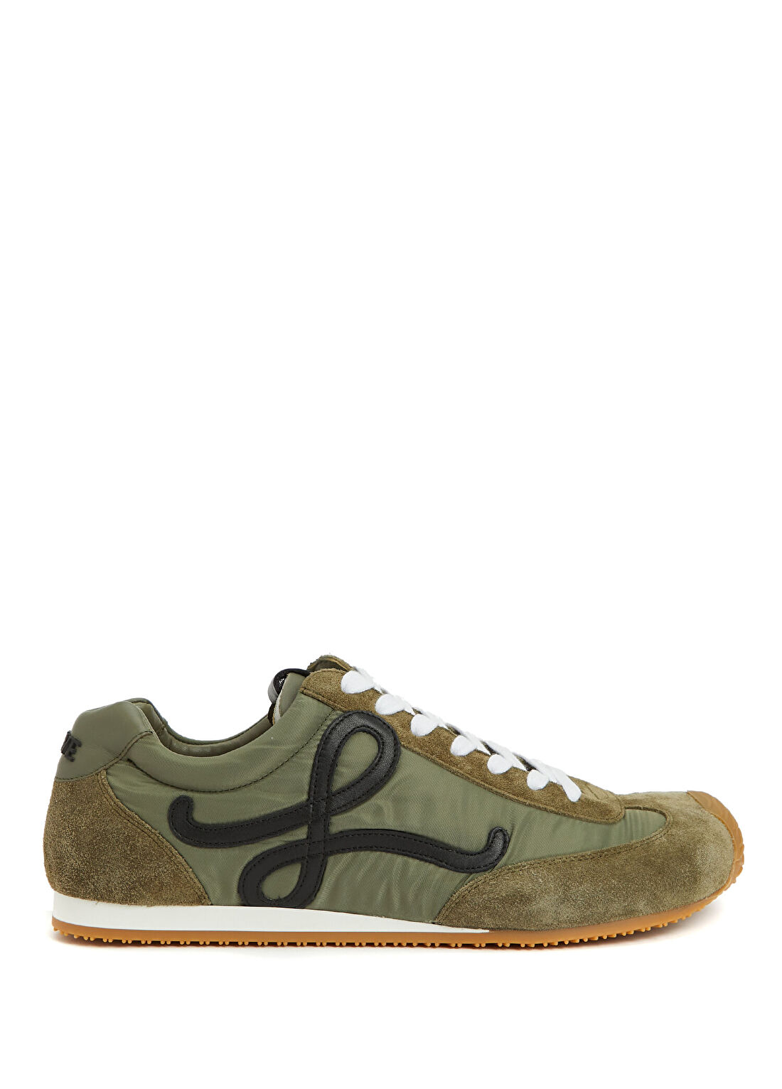 Loewe Ballet Runner 2.0 Haki Erkek Deri Sneaker