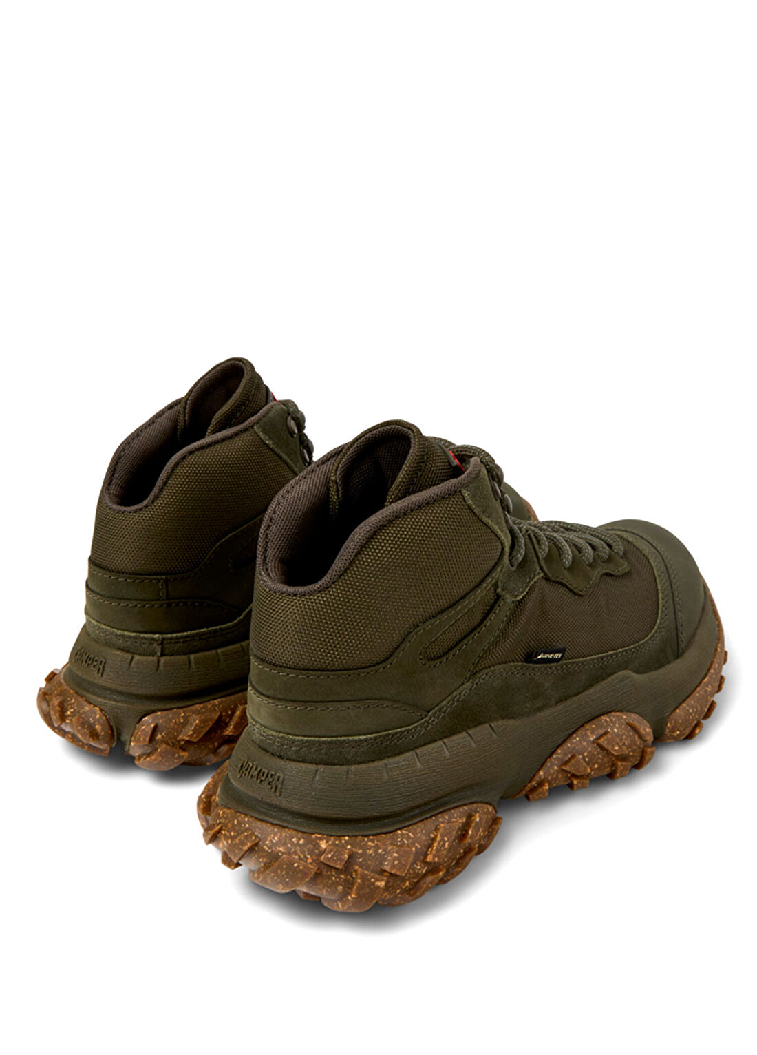 Camper Karst Trek Gore-Tex Yeşil Nubuk Erkek Kar Botu K300499-004 görsel 3