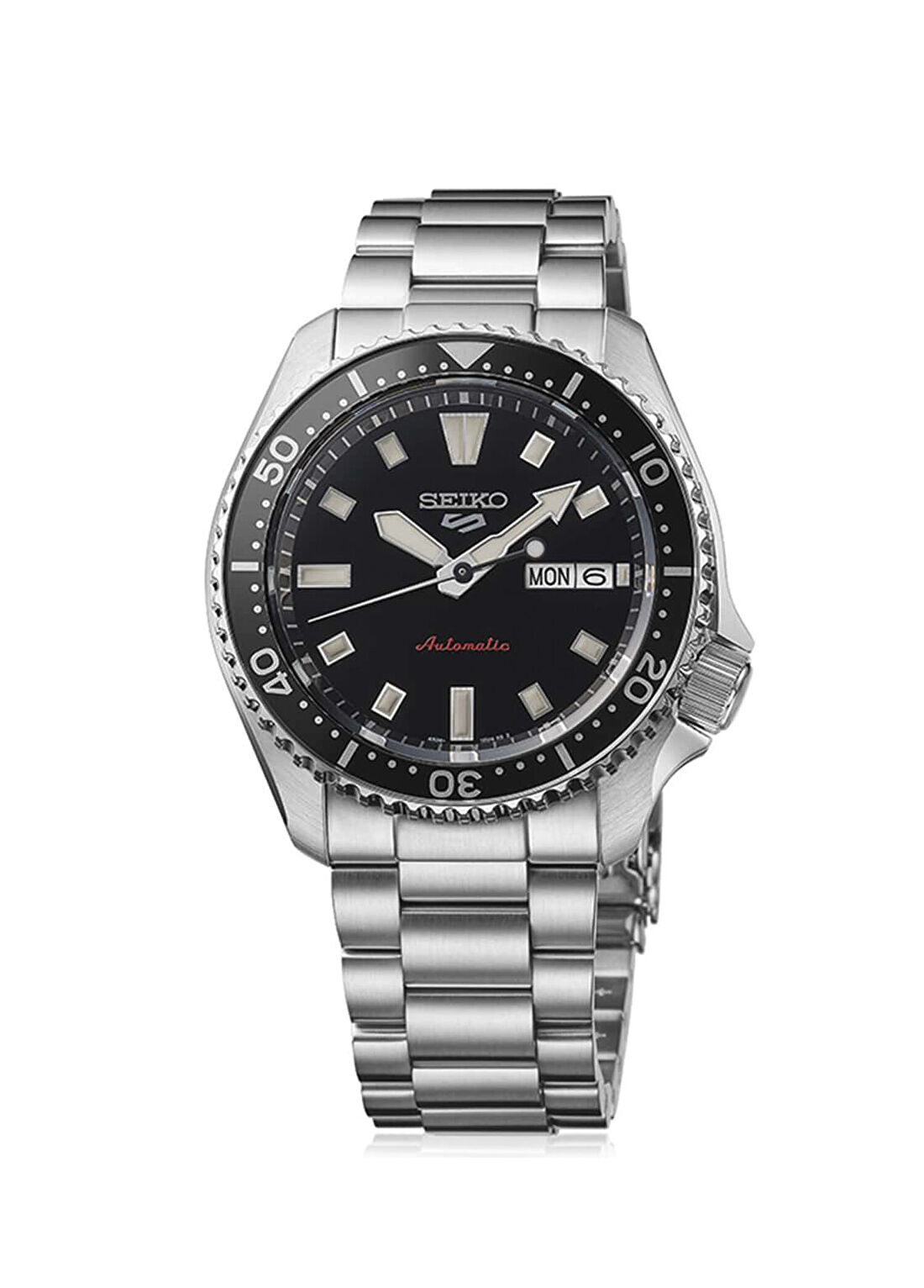Seiko 5 S5-SRPL85K Metalik Gri Çelik Erkek Kol Saati