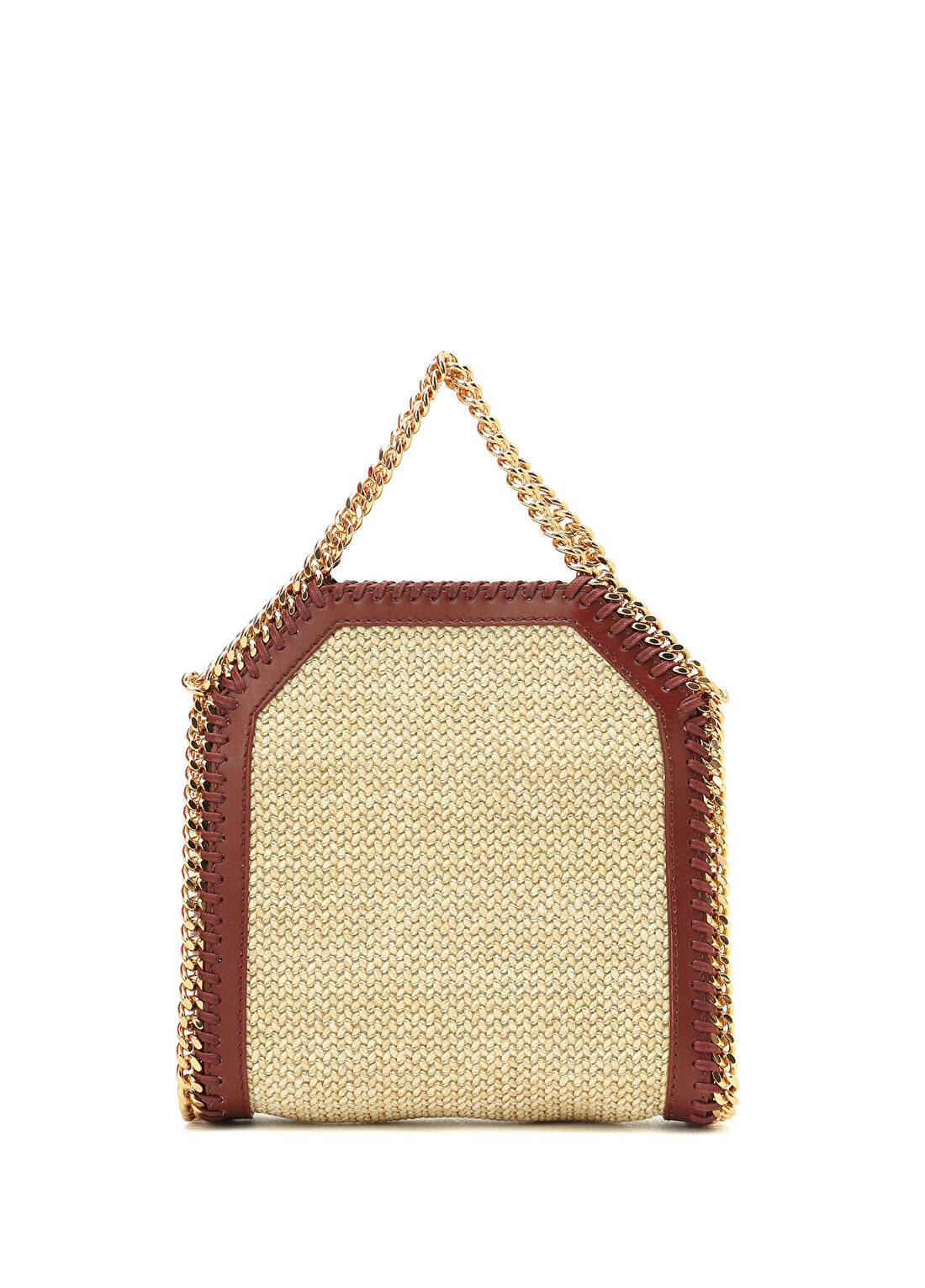 Stella McCartney Falabella Tiny Bordo Ten Kadın Çanta görsel 4